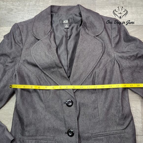 AGB 2 Button Blazer Size 10 - Picture 3 of 5
